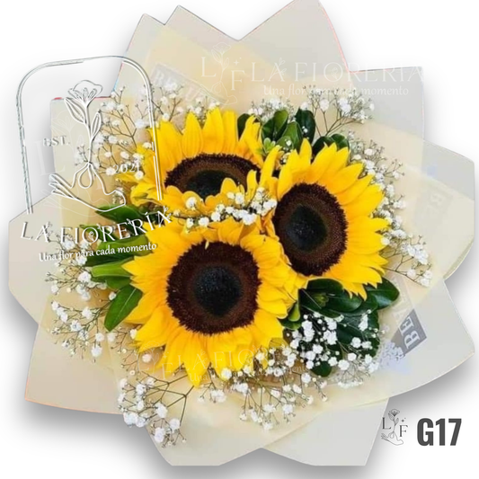 5 Girasoles