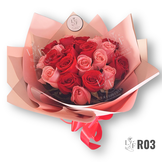 Ramo de 24 Rosas combinado