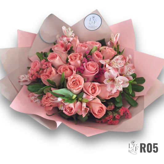 Ramo de 24 Rosas Rosas